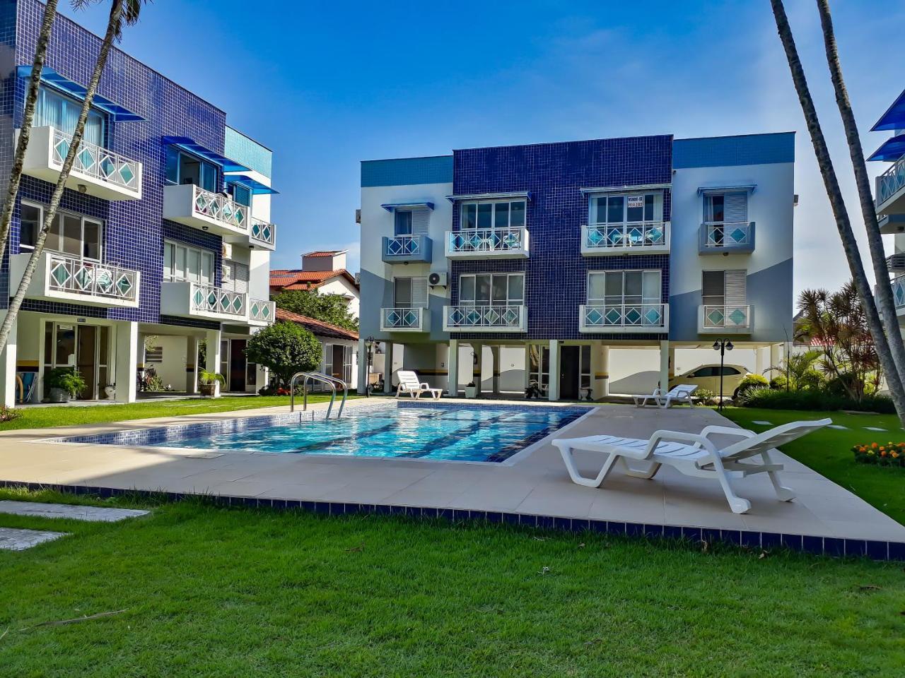 Apto A 70 Metros Da Praia, Piscina, 03 Ar Condicionados, Vaga De Garagem Florianópolis Zewnętrze zdjęcie