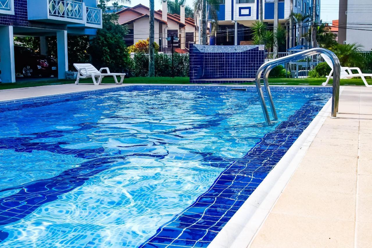 Apto A 70 Metros Da Praia, Piscina, 03 Ar Condicionados, Vaga De Garagem Florianópolis Zewnętrze zdjęcie